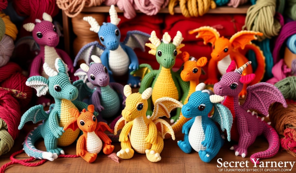 50 Fantastic And Fun Free Dragon Crochet Pattern Ideas