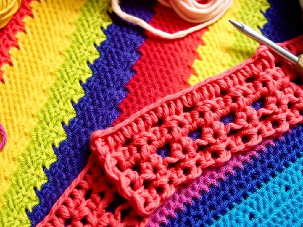 Crab Stitch Crochet Technique