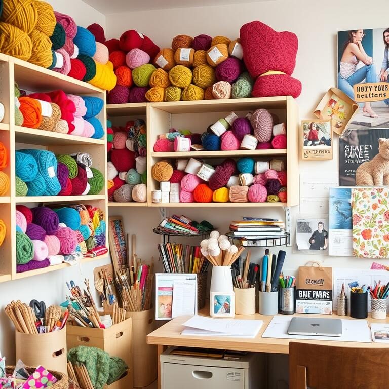 Craft Organization: Tips for a Tidy Creative Space