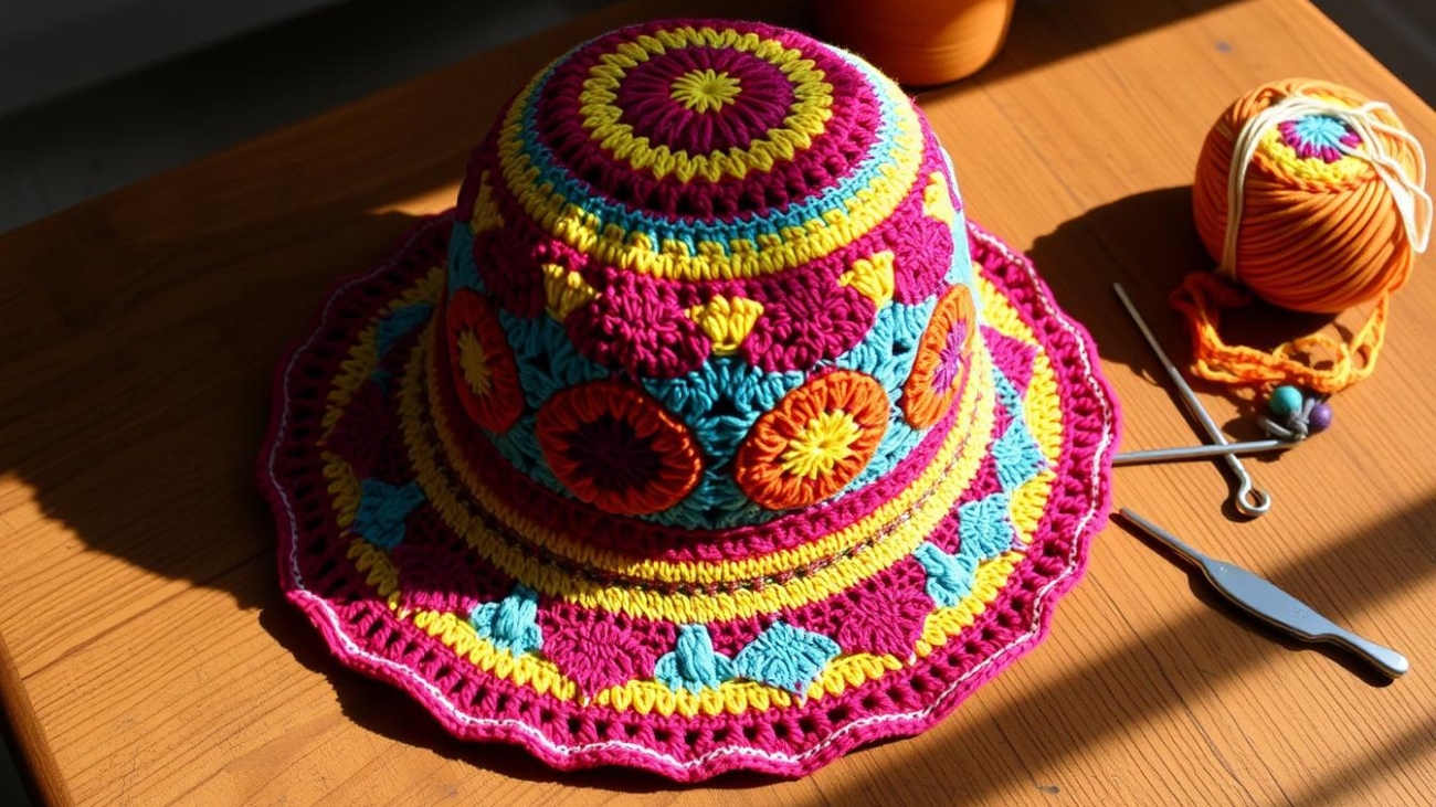 Crochet Bucket Hat