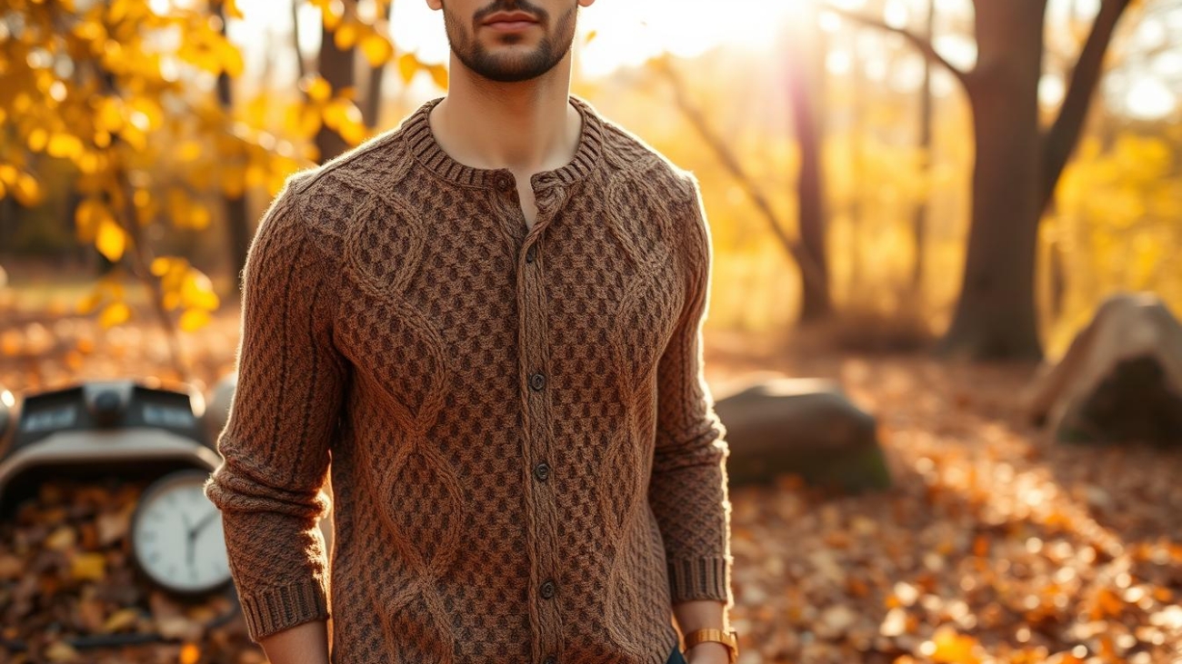 Crochet Shirt Men