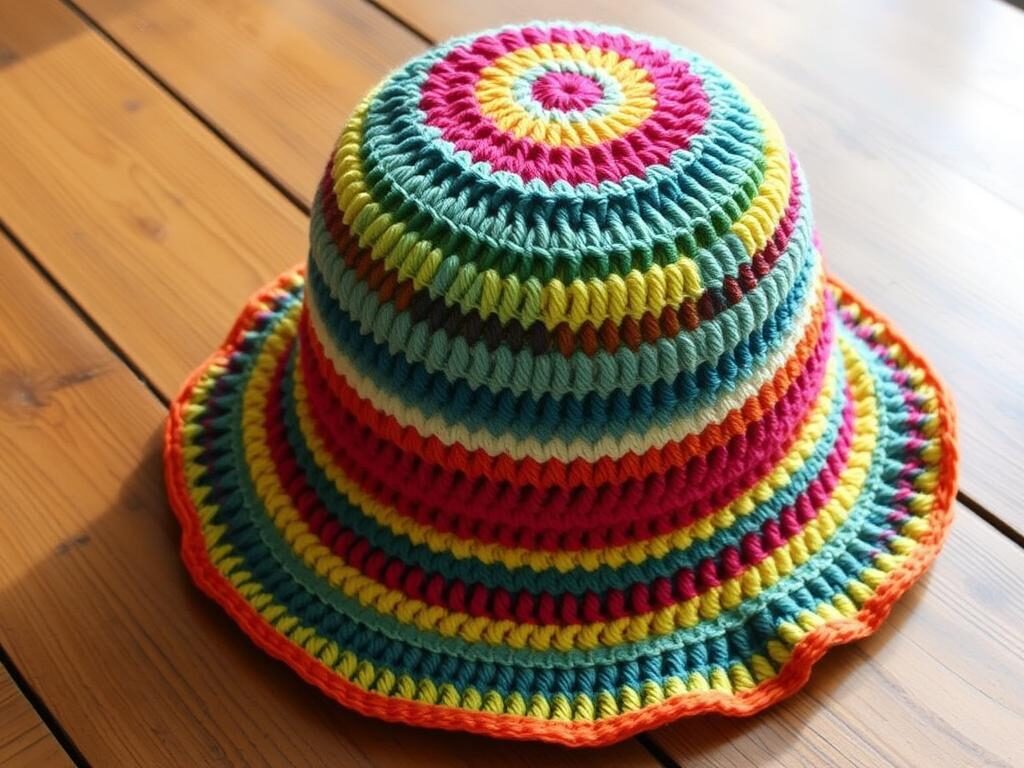 Handmade crochet hat