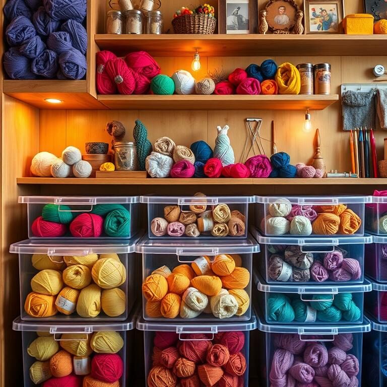 Smart Yarn Storage Solutions for Crafters