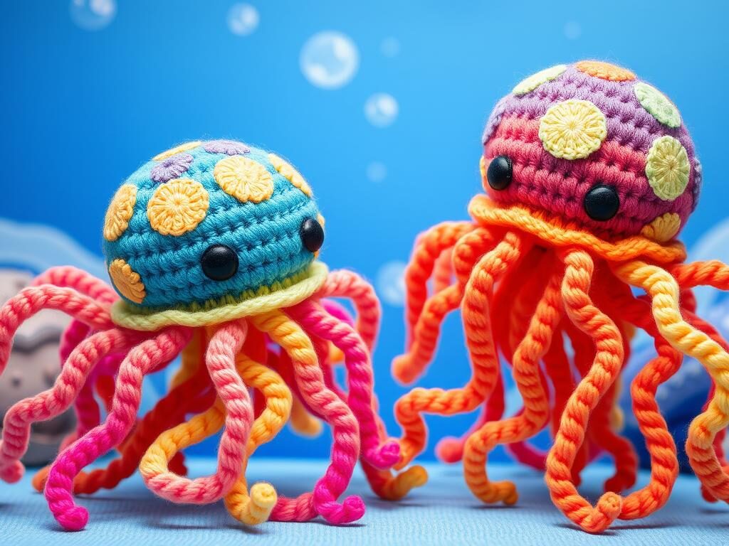 crochet jellyfish