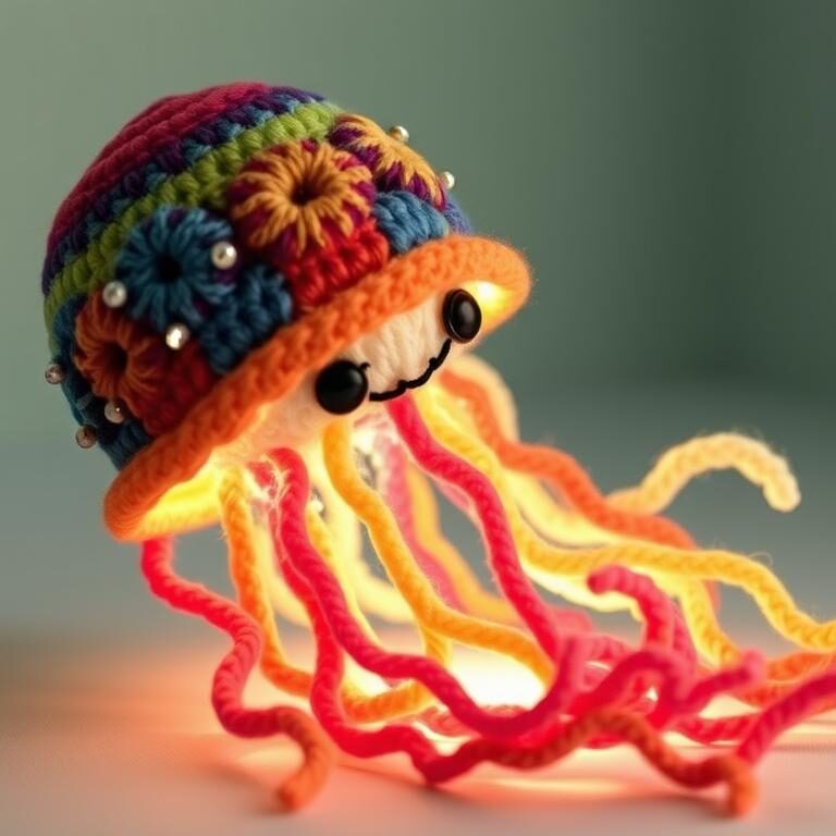 Adorable Crochet Jellyfish: Fun DIY Ocean Crafts