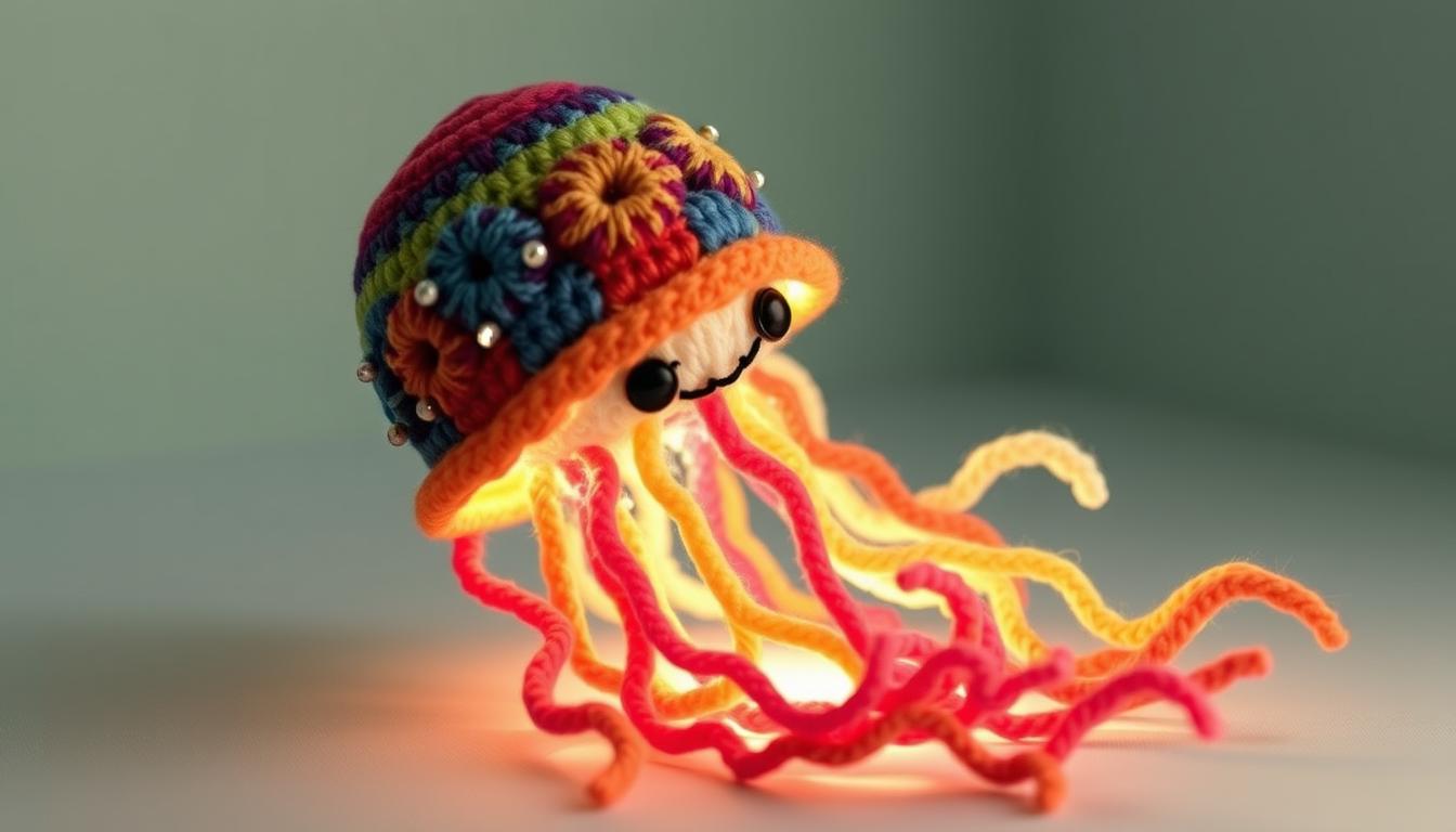 Adorable Crochet Jellyfish: Fun DIY Ocean Crafts