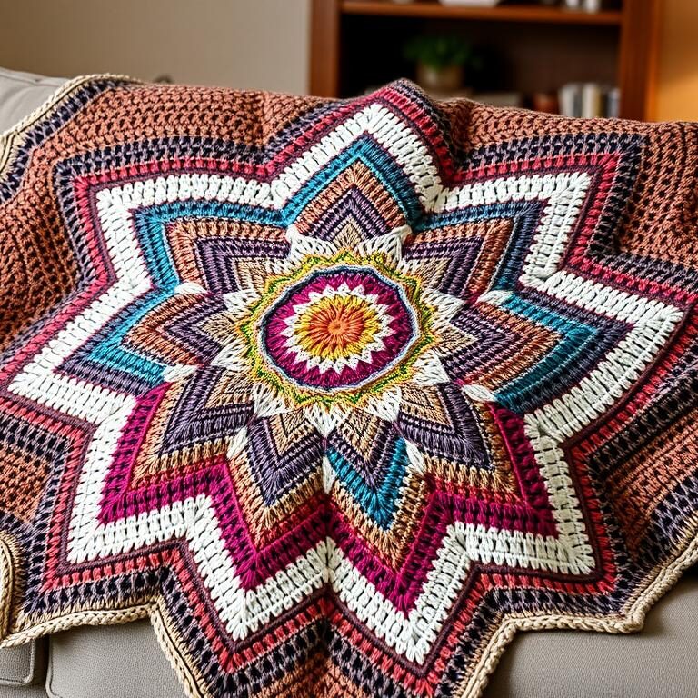 Cozy Crochet Star Blanket: A Stellar DIY Project