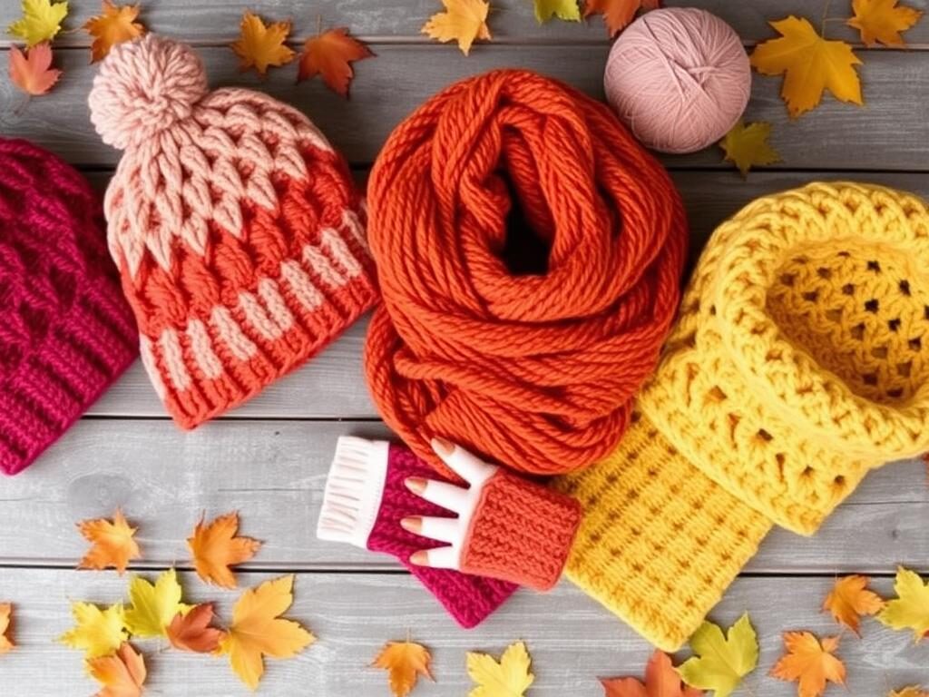 diy crochet fall accessories