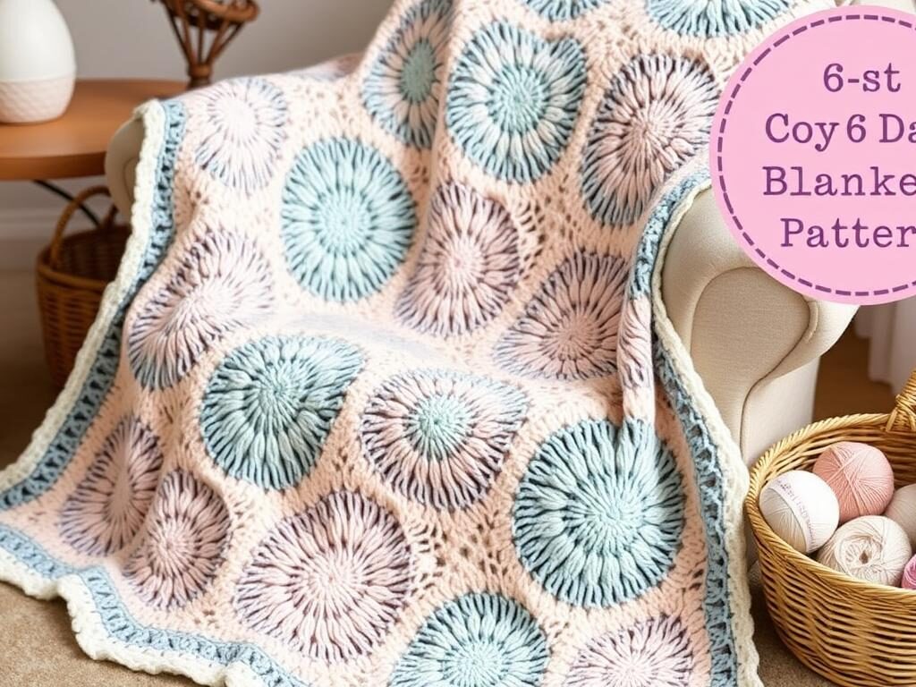 6 day star blanket crochet pattern