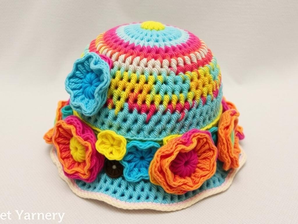 Crochet bucket hat