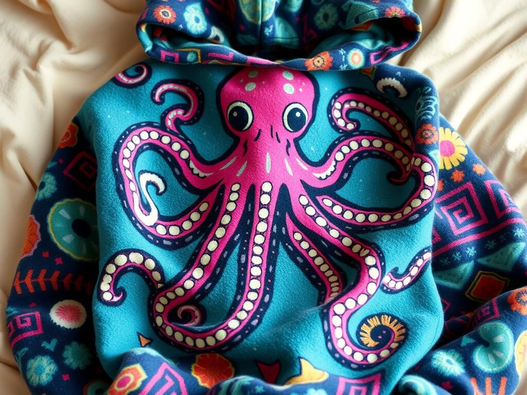 Octopus Blanket Hoodie