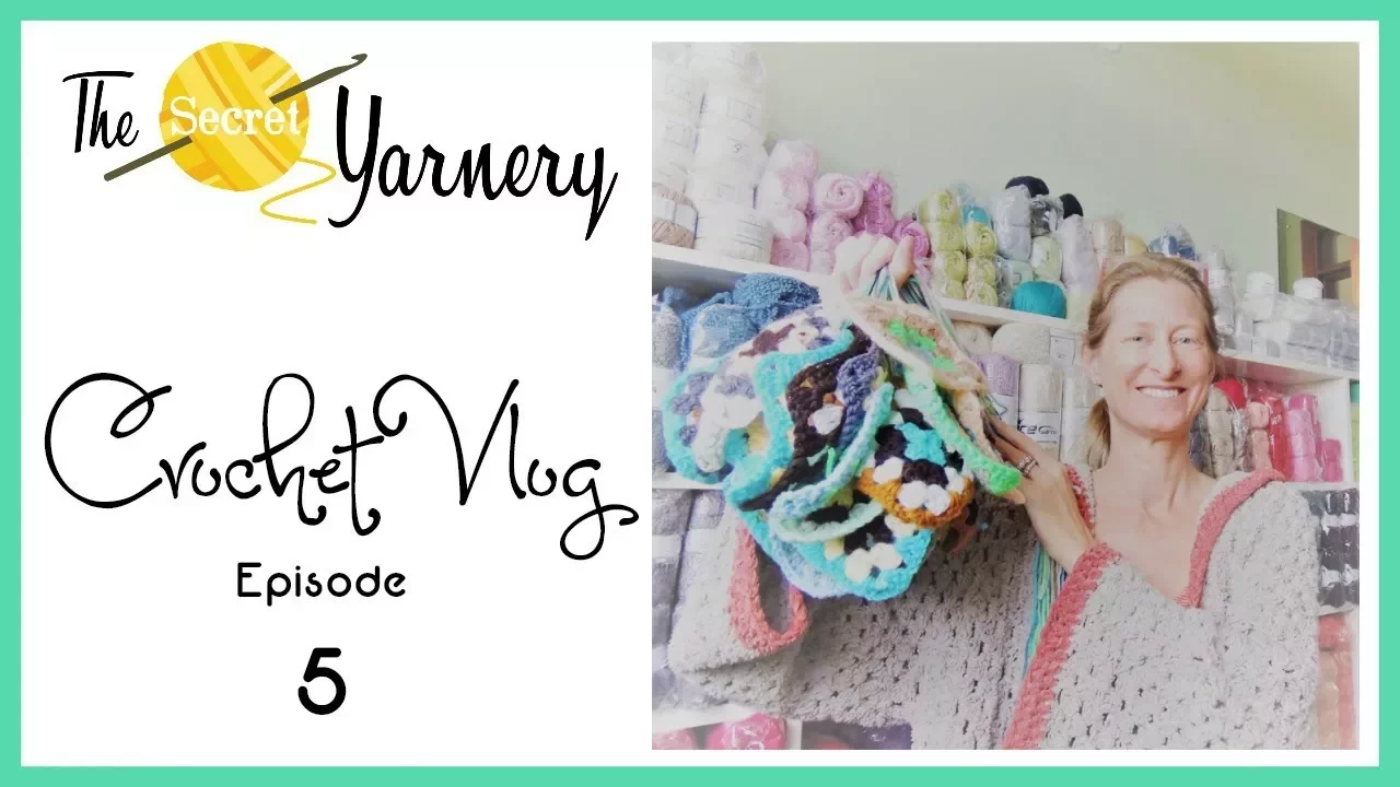 Crochet Podcast 5 – Explore Granny Squares, DIY Ideas & More