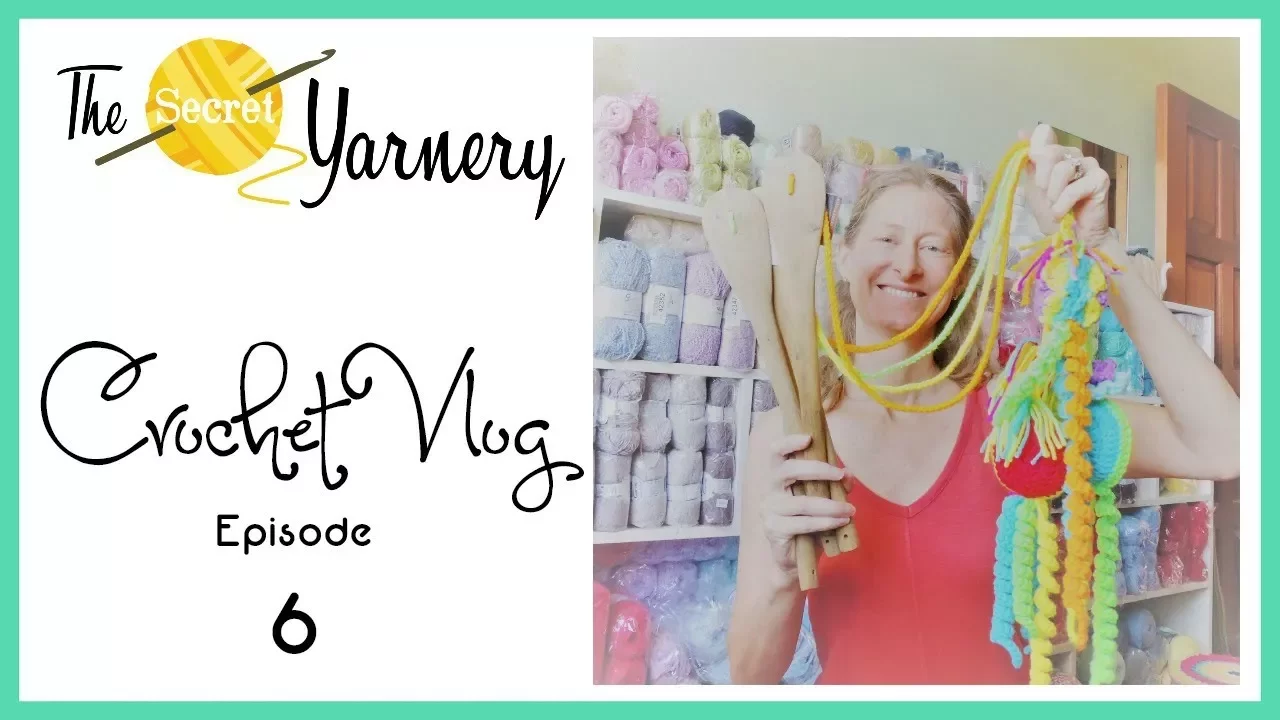 Crochet Podcast 6 – Mandala Stools, Cat Toys & More Fun Projects