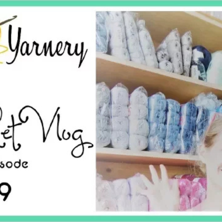 Crochet Podcast 9 – Craft Room Updates & Creative Shelving Tips