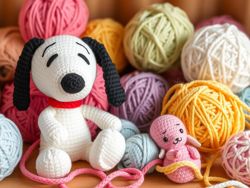 Snoopy crochet