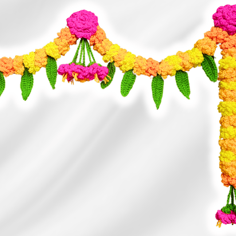 Easy DIY Crochet Toran: Bright Decorations for Diwali 2024