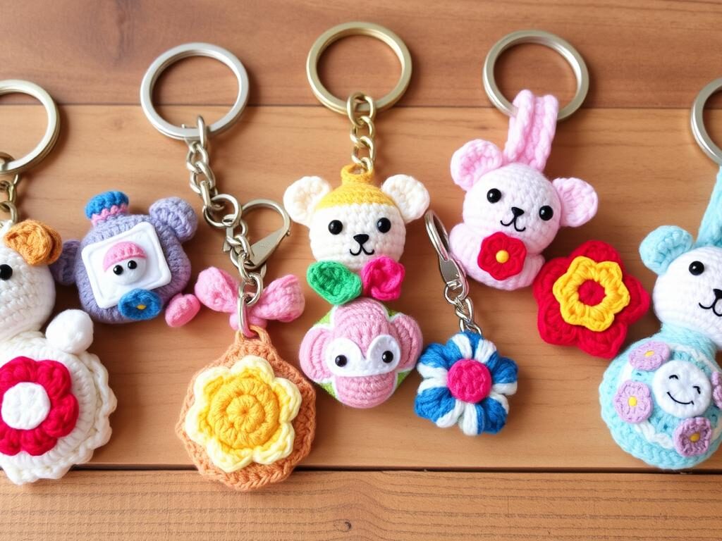 Versatile Crochet Keychains