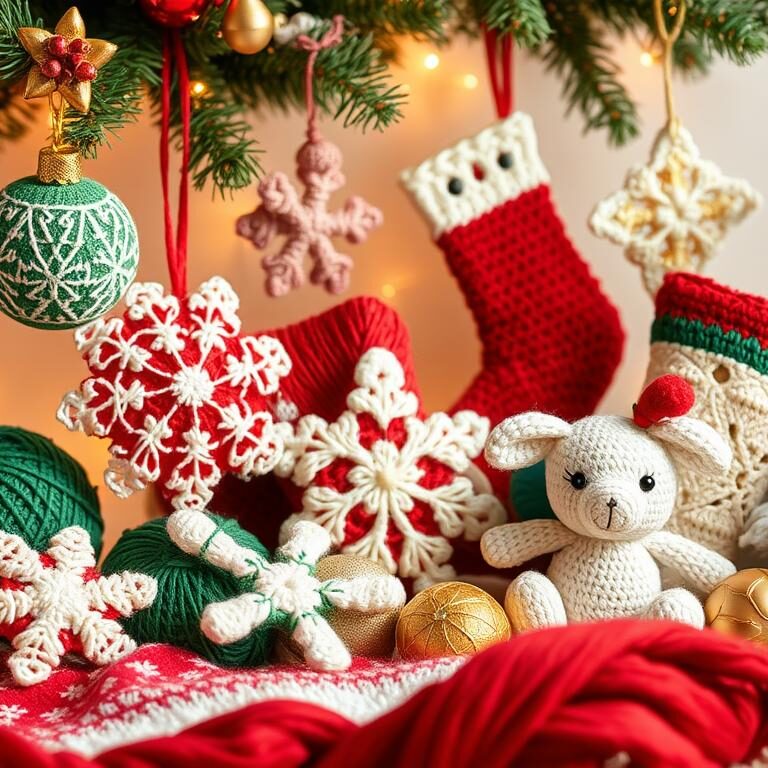 Festive Free Christmas Crochet Patterns for All