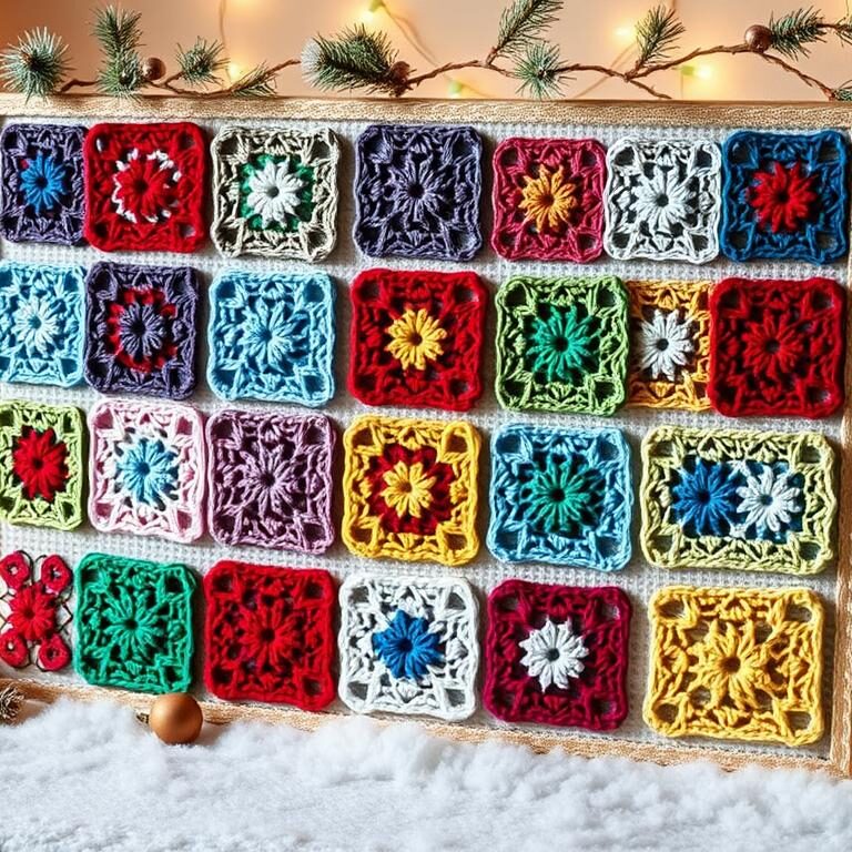 Crochet Advent Calendar: Countdown to Christmas