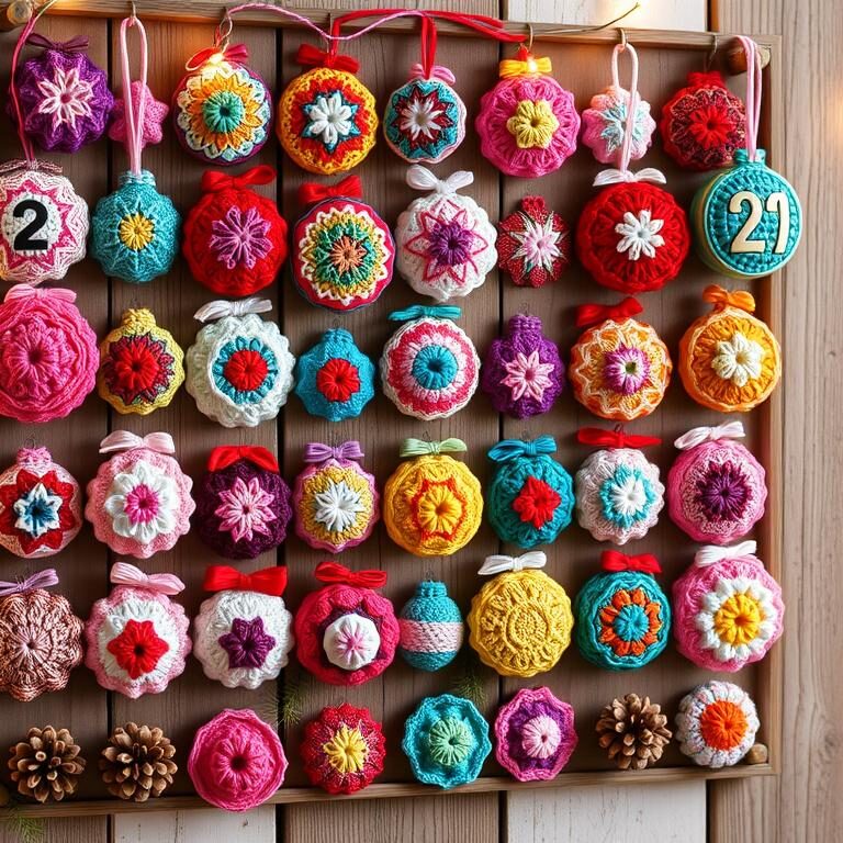 Crochet Advent Calendar: Festive Handmade Countdown