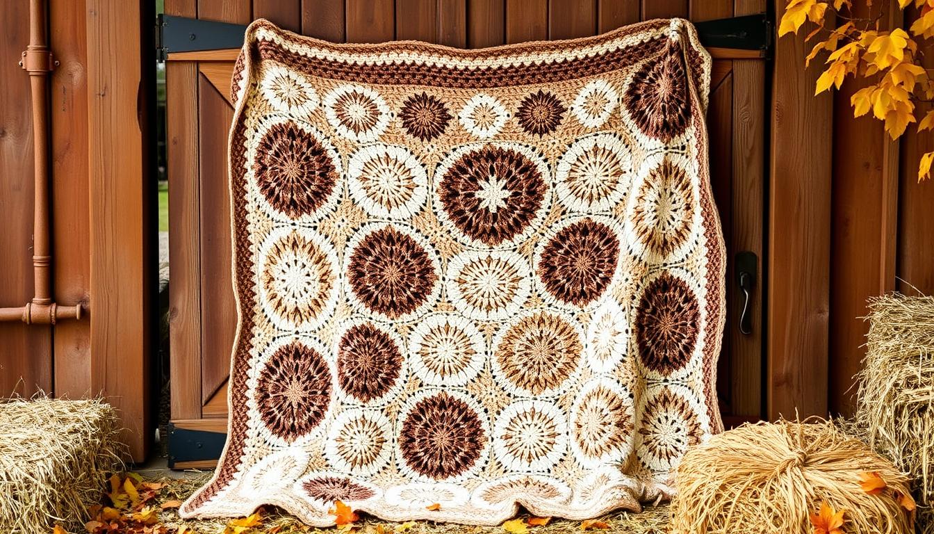 Cozy Crochet Barn Blanket: Warm & Rustic Comfort