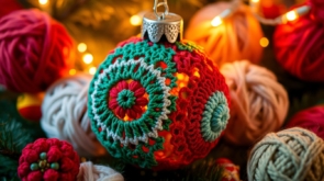 crochet bauble