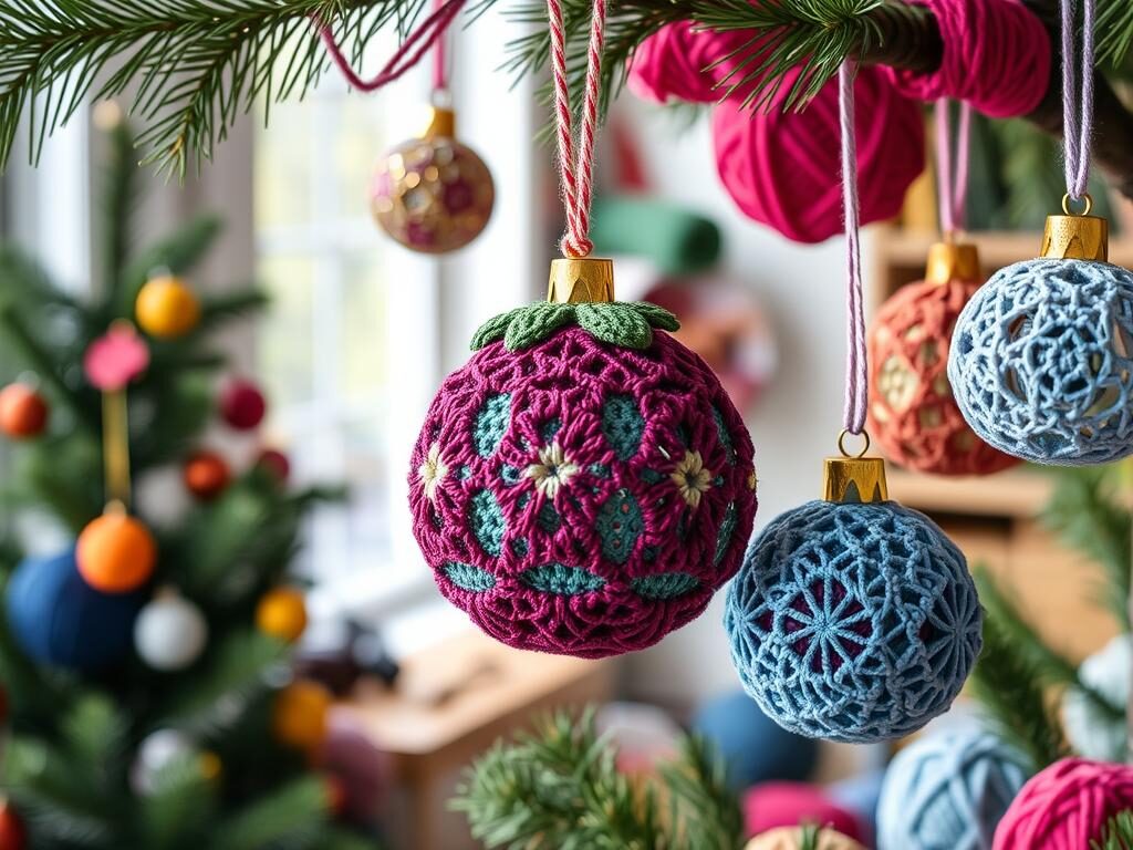 crochet bauble video tutorial