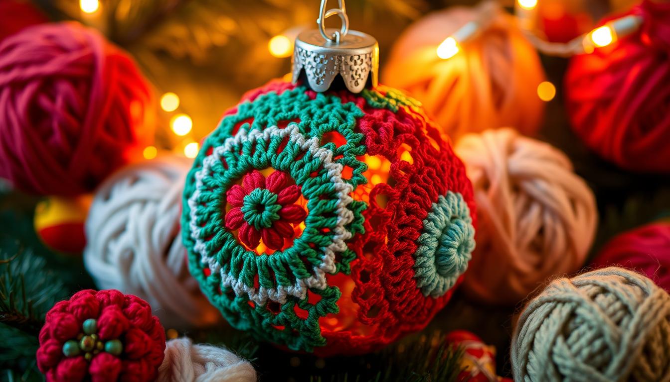 Crochet Bauble: Create Festive Magic with Yarn