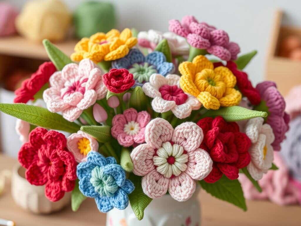 crochet bouquet tutorial