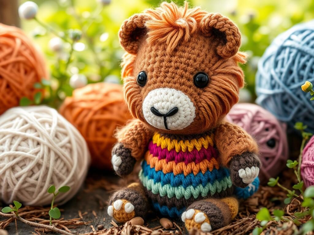 crochet capybara