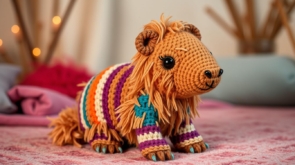 crochet capybara