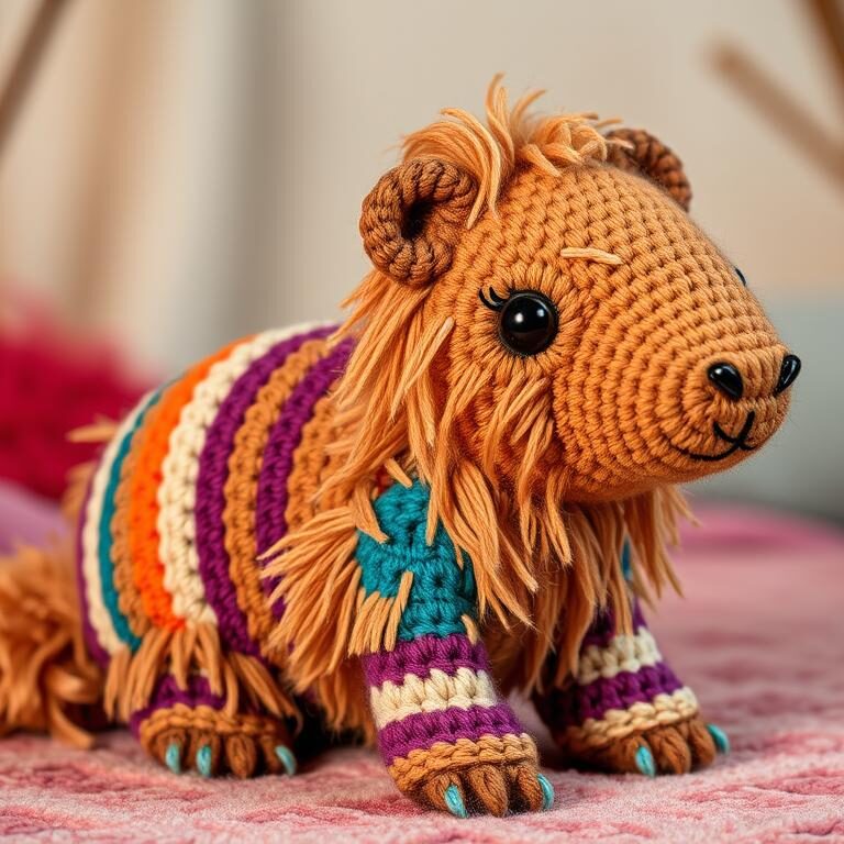 Adorable Crochet Capybara: Your New Fluffy Friend