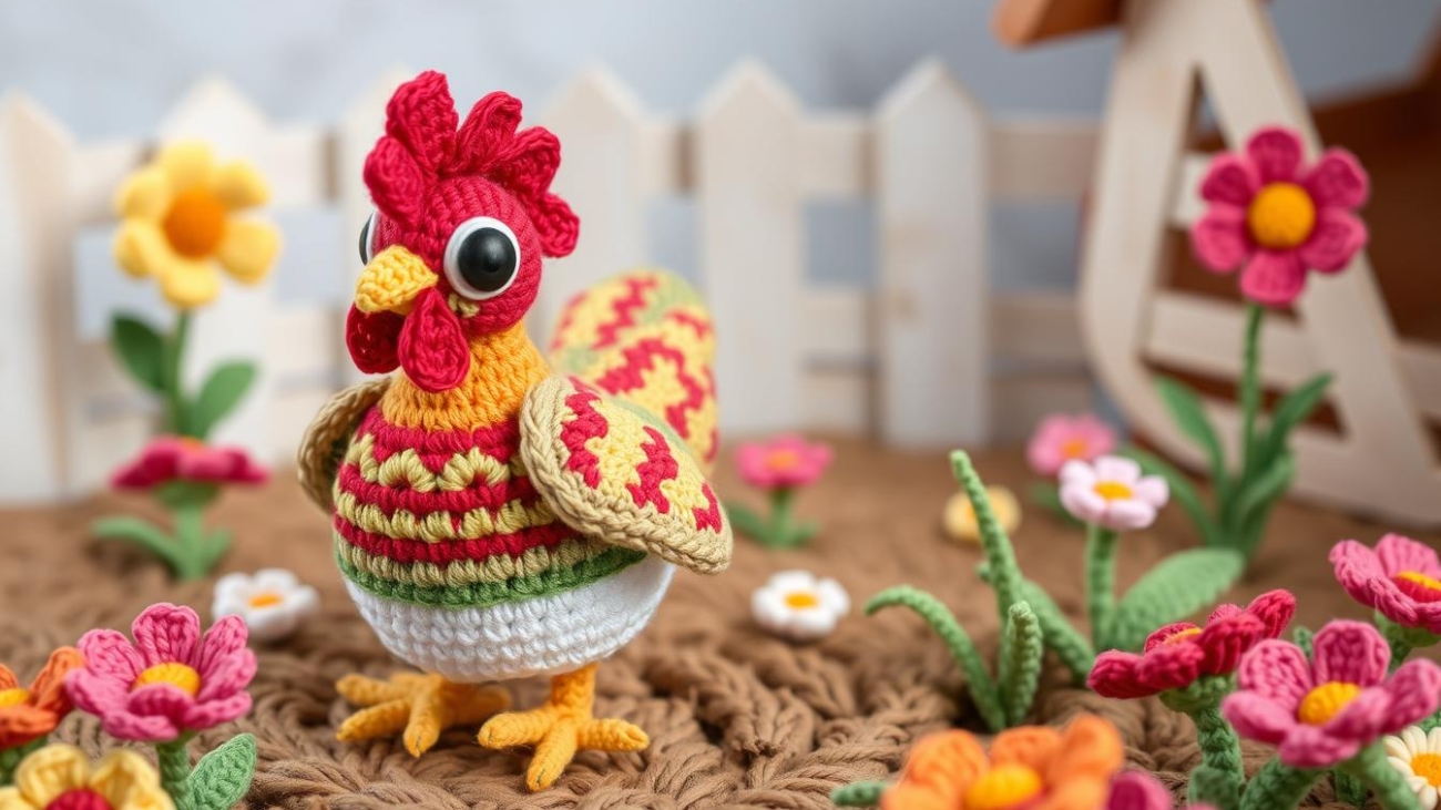 crochet chicken