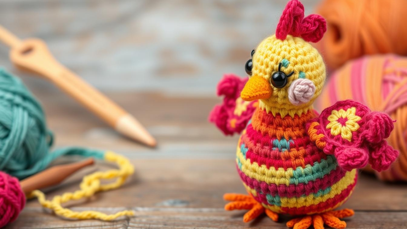 crochet chicken