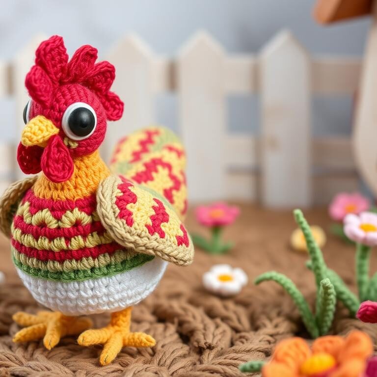 Crochet Chicken: Adorable Handmade Farm Friends