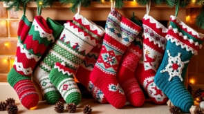 crochet christmas stockings