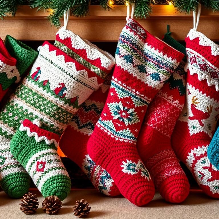 Cozy Crochet Christmas Stockings: Handmade Holiday Joy