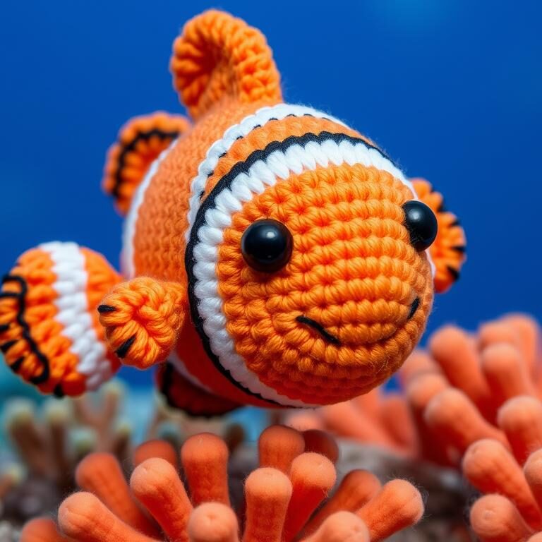 Crochet Clown Fish: Adorable Ocean-Inspired Craft