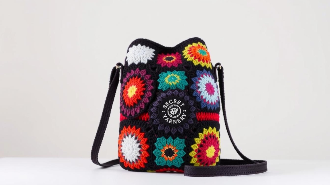 crochet crossbody bag