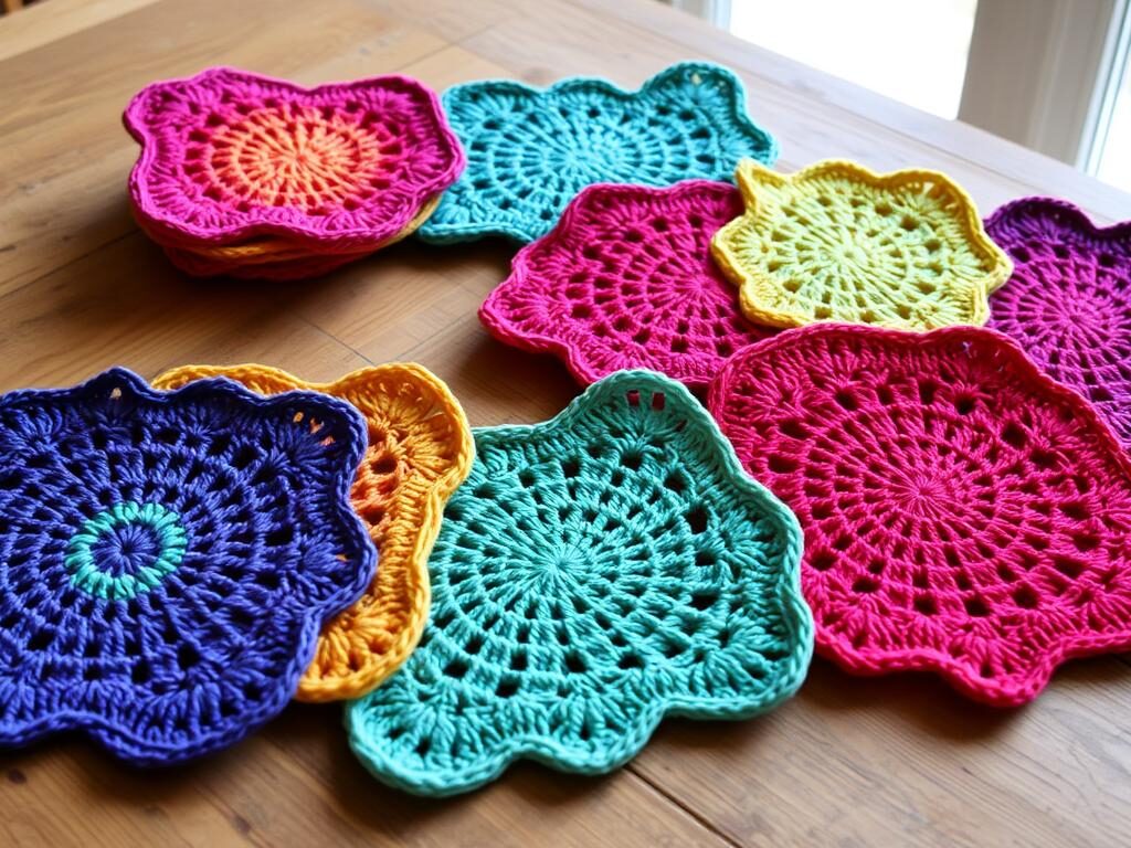 crochet dishcloths