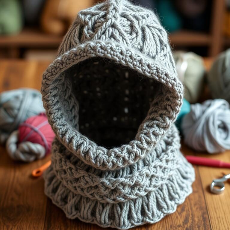 Crochet a Easy & Cozy Hooded Cowl: Straightforward Information