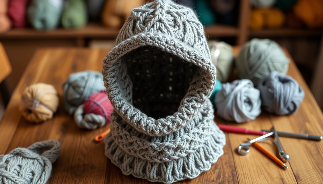 Crochet a Easy & Cozy Hooded Cowl: Straightforward Information