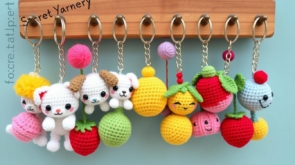 crochet keychain ideas