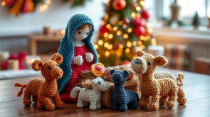 crochet nativity