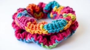 crochet scrunchie