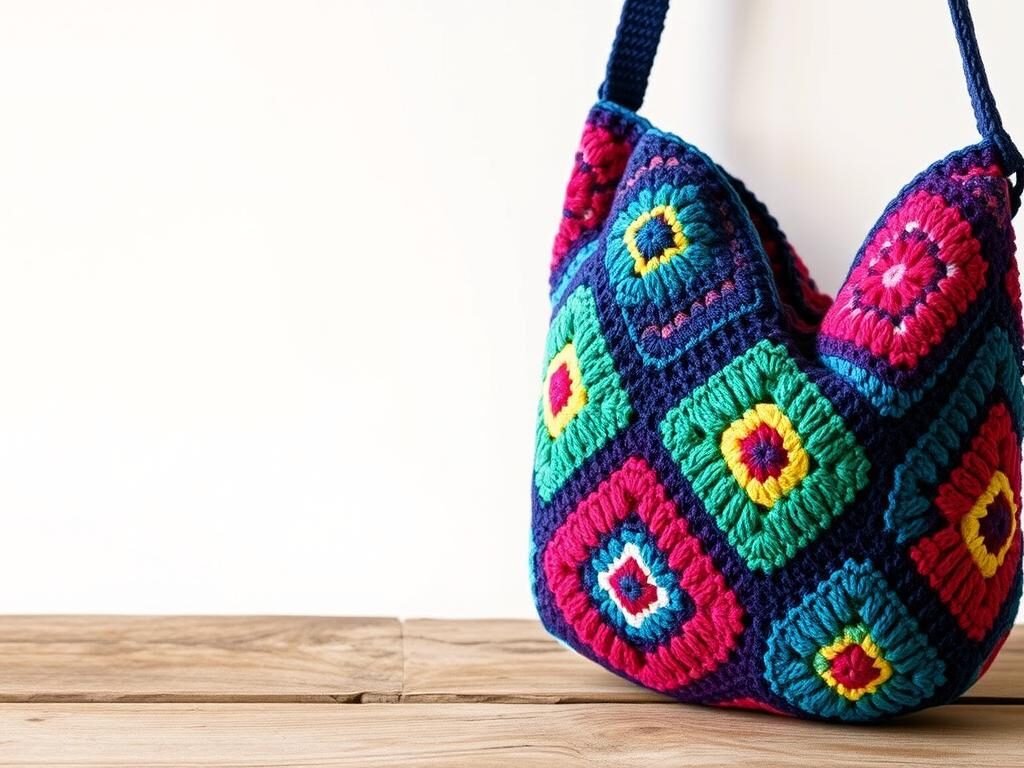 crochet sling bag