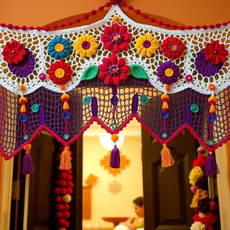 Crochet Toran Door Decoration Ideas for Diwali | Festive Decor