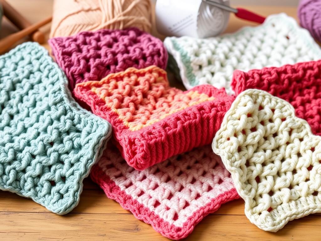 crochet washcloth