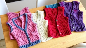 easy crochet vest patterns