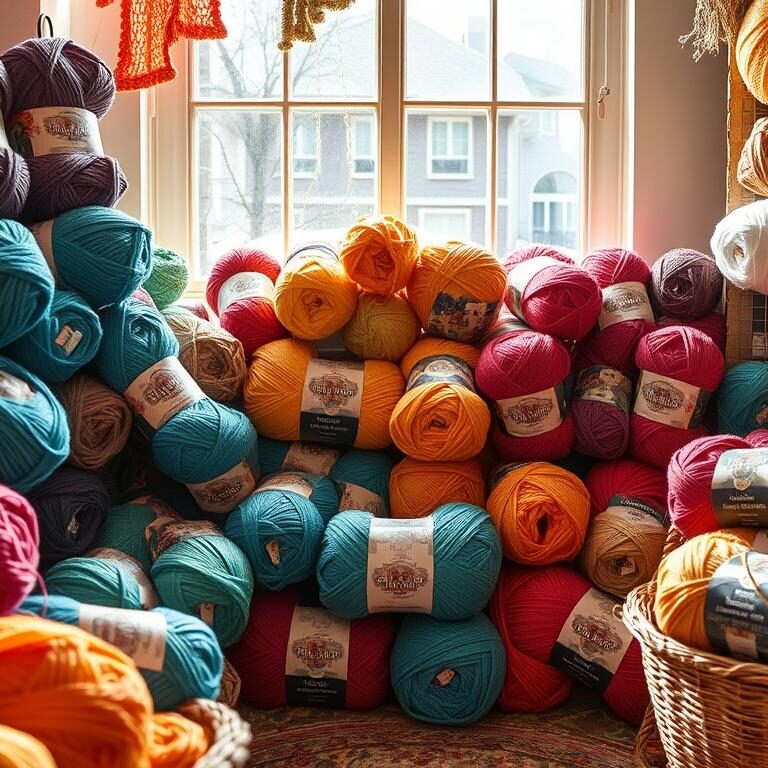 Lion Brand Yarn: Quality Crafting Materials